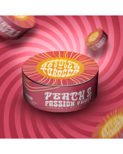 Табак для Кальяну Absolem 100 гр Peach passion fruit (Персик, Маракуя)