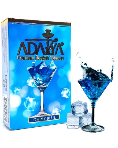 Тютюн для кальяну ADALYA Oh My Blue (Лікер Лід) (протермінований)