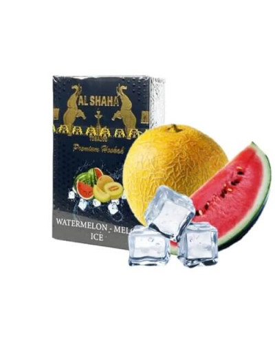 Табак для кальяну Al Shaha Watermelon-Melon-Ice (кавун диня лід) 50 гр