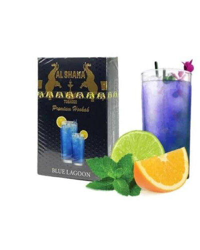 Табак для кальяну Al Shaha Blue Lagoon (блакитна лагуна) 50 гр