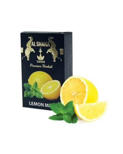 Табак для кальяну Al Shaha Mint lemon (м'ята лимон) 50 гр