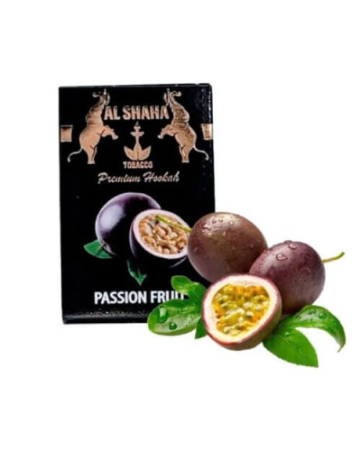 Табак для кальяну Al Shaha Passion Fruit (маракуйя) 50 гр (протермінований)