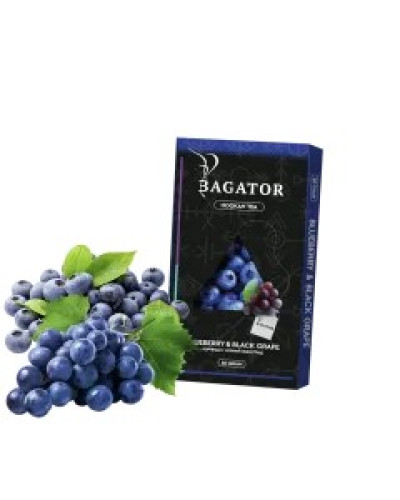 Безтютюнова суміш Bagator Hookah Tea Blueberry Black Grape (Чорниця Виноград, 50 г)