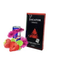 Безтабачная смесь Bagator Hookah Tea  Strawberry Energy Drink (Клубничный энергетик, 50 г)