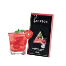 Безтютюнова суміш Bagator Hookah Tea Strawberry Mojito (Полуничний Мохіто, 50 г)