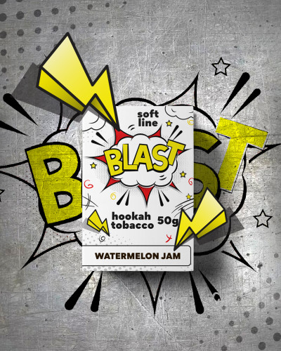ТЮТЮН ДЛЯ КАЛЬЯНУ BLAST SOFT 50 ГР WATERMELON JAM (КАВУН ДЖЕМ)