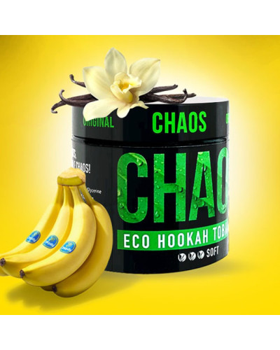 Тютюн для Кальяну CHAOS 100 гр Banana Vanilla (Банан Ваніль)