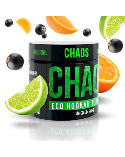 Табак для Кальяну CHAOS 100 гр Foreplay (Апельсин Смородина М'ята)