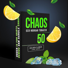 Табак для Кальяну CHAOS 50 гр Golden Flower (лимон ментол)