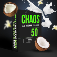 Тютюн для Кальяну CHAOS 50 гр Koks (Кокос)