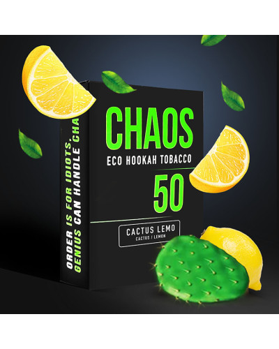Тютюн для Кальяну CHAOS 50 гр Cactus Lemon (Кактус Лимон)