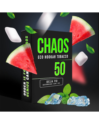 Табак для Кальяна CHAOS 50 гр Deja Vu (Арбузовая Жвачка Лед)