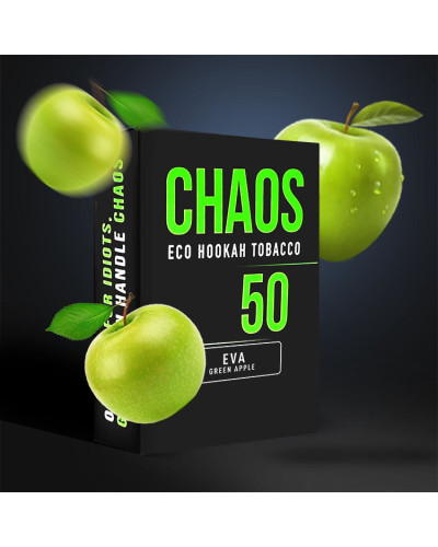 Табак для Кальяну CHAOS 50 гр Eva (Зелене Яблуко)