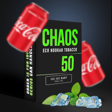 Тютюн для Кальяну CHAOS 50 гр Ice Ice Baby (Кола Айс)