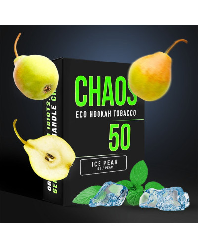 Табак для Кальяну CHAOS 50 гр Ice Pear (Груша Айс)