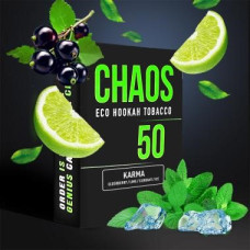 Табак для Кальяну CHAOS 50 гр Karma (бузина лайм смородина лід)
