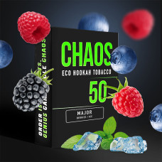 Тютюн для Кальяну CHAOS 50 гр Major (Ягоди Айс)