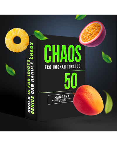 Табак для Кальяну CHAOS 50 гр Mangana (Манго Маракуя Ананас)