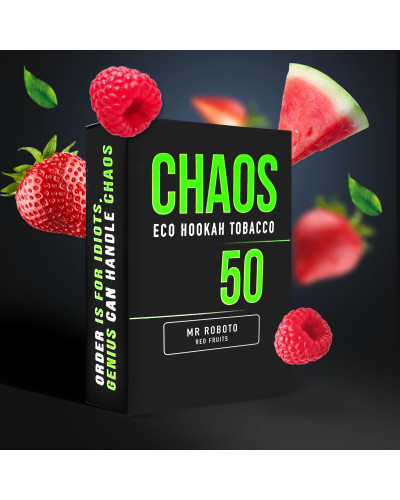 Табак для Кальяну CHAOS 50 гр Mr Roboto (Червоні Фрукти)