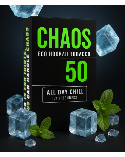 Табак для Кальяну CHAOS 50 гр All Day chill (крижана свіжість)