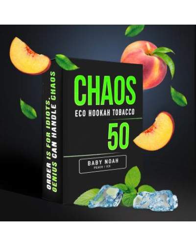 Табак для Кальяна CHAOS 50 гр Baby Noah (персик лед)
