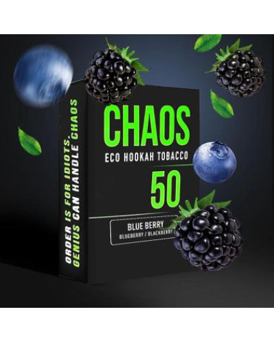 Табак для Кальяну CHAOS 50 гр Blue Berry (чорниця лохина)
