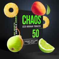 Табак для Кальяну CHAOS 50 гр Prince William (Ананас Груша Лайм Манго)