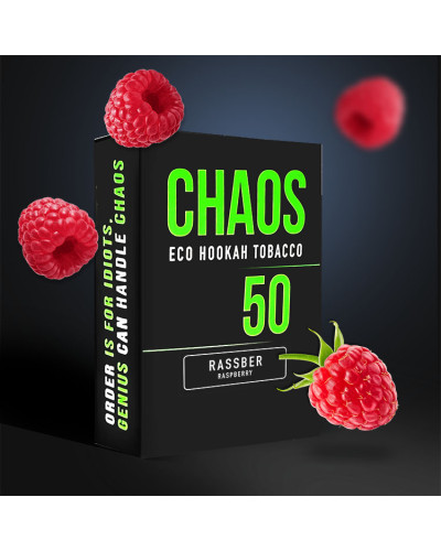 Тютюн для Кальяну CHAOS 50 гр Rassber (Малина)