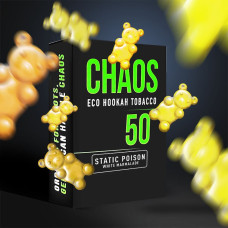 Табак для Кальяну CHAOS 50 гр Static Poison (Білий Мармелад)