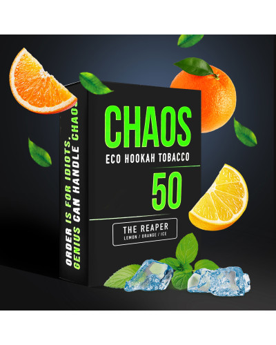 Табак для Кальяна CHAOS 50 гр The Reaper (Лимон Апельсин Лед)
