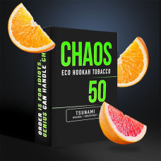 Тютюн для Кальяну CHAOS 50 гр Tsunami (Апельсин Грейпфрут)