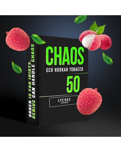 Табак для Кальяну CHAOS (Хаос) 50 гр Lychee (Ягоди Лічі)