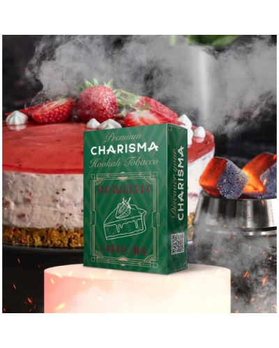 Табак для кальяну Charisma Premium Strawberry Cheescake (Полуничний Чізкейк) 50 гр