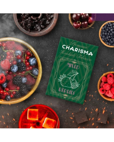 Табак для кальяну Charisma Premium Mixed Berries (Мікс ягід) 50 гр