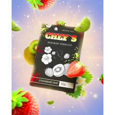 ТЮТЮН ДЛЯ КАЛЬЯНУ CHEFS 100 гр Strawberry Kiwi (Полуниця Ківі)