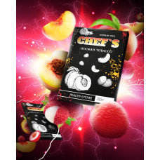 ТЮТЮН ДЛЯ КАЛЬЯНУ CHEFS 100 ГР PEACHY-LYCHEE (ПЕРСИК ЛІЧІ)