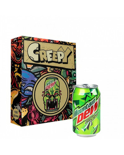 Табак для кальяну Creepy MTN DEW (Лимонад Mountain DEW) 100 гр