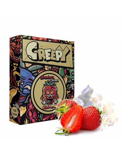 Табак для кальяну Creepy Strawberry Dessert (Полуничний десерт) 100 гр