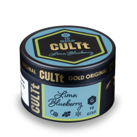 Тютюн CULTt GOLD G10 Lime Blueberry (Лайм чорниця) 100 г