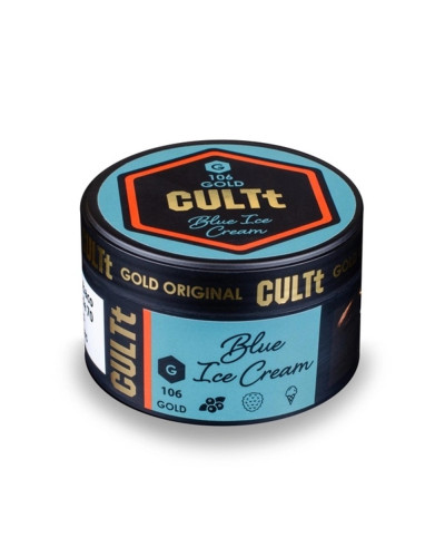 Табак CULTt GOLD G106 Blue Ice Cream (черника личи мороженое) 100 гр