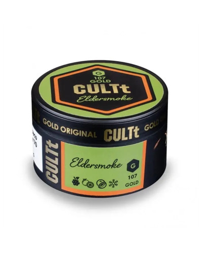 Табак CULTt GOLD G107 Elderberry Lime Orange Ice (бузина лайм апельсин лед) 100 гр
