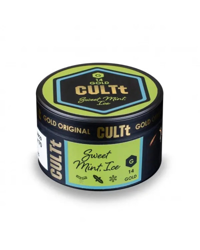 Тютюн CULTt GOLD G14 Sweet Mint Ice (солодка м'ята лід) 100 гр