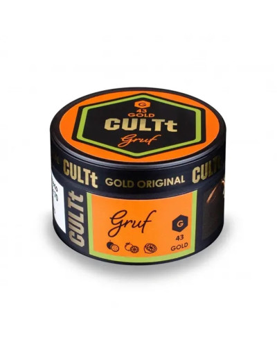 Тютюн CULTt GOLD G43 Gruf (Лайм маракуйя грейпфрут) 100 г