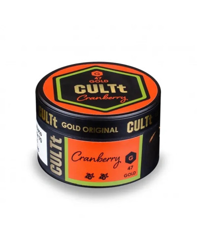 Табак CULTt GOLD G47 Cranberry (Клюква) 100 гр