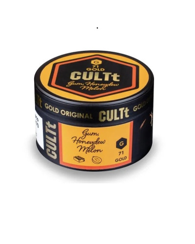Табак CULTt GOLD G71 Bubble Gum Honedew (Жуйка Медова Диня) 100 гр