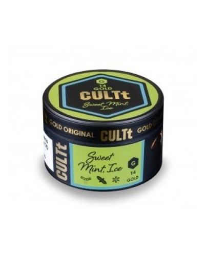 Тютюн CULTt MEDIUM M14 Sweet Mint Ice (Солодка м'ята лід) 100 г