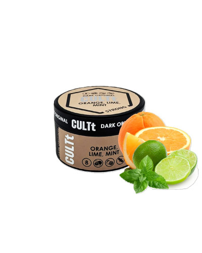 Табак CULTt Strong 8 Orange Lime Mint (Апельсин лайм мята) 100 г