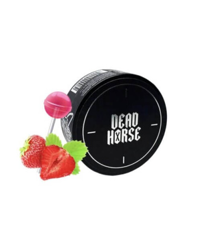 Табак для кальяна Dead Horse 100 гр Malibu (полуничний чупа-чупс)