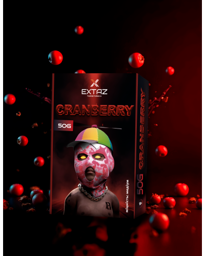 Табак Extaz Hookah Tobacco Cranberry (Клюква, 50 г)