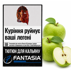 Тютюн для кальяну Fantasia ПДВ ЯБК (Подвійне яблуко) 50 гр